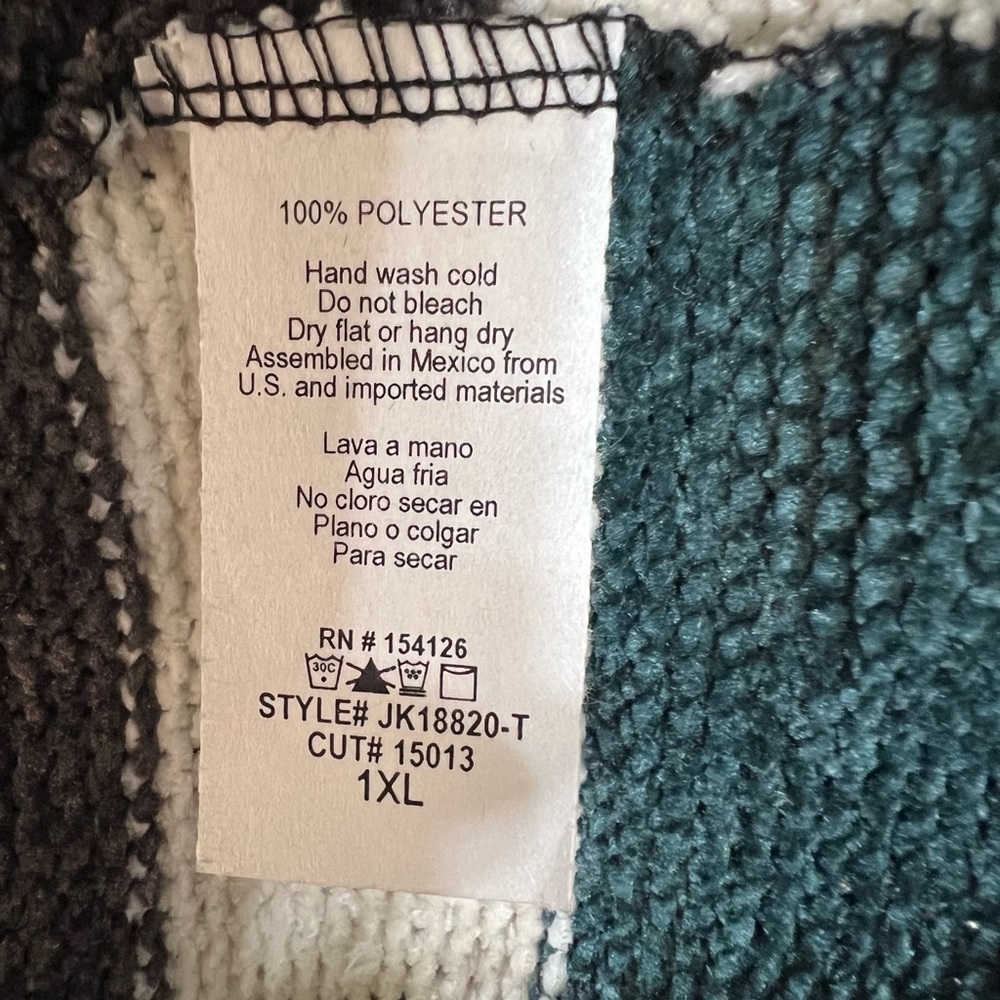 Haute Fox Striped Button-Up Sweater - Picture 6 of 6